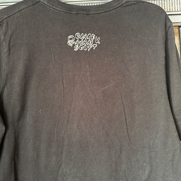 Clare V x Adam Scott Devient Rad Black t shirt Size L - Picture 6 of 6